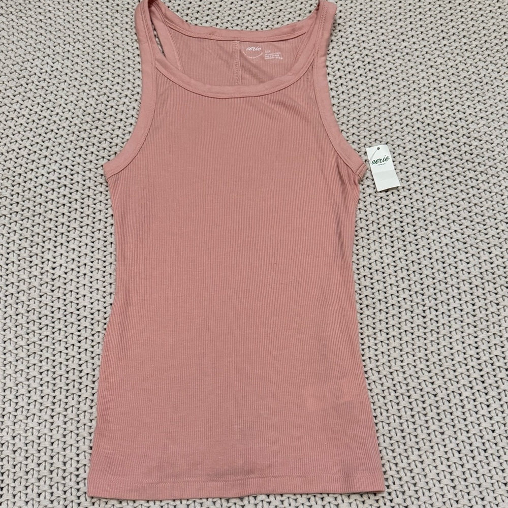 NWT Aerie Dusty Pink Tank Top Small